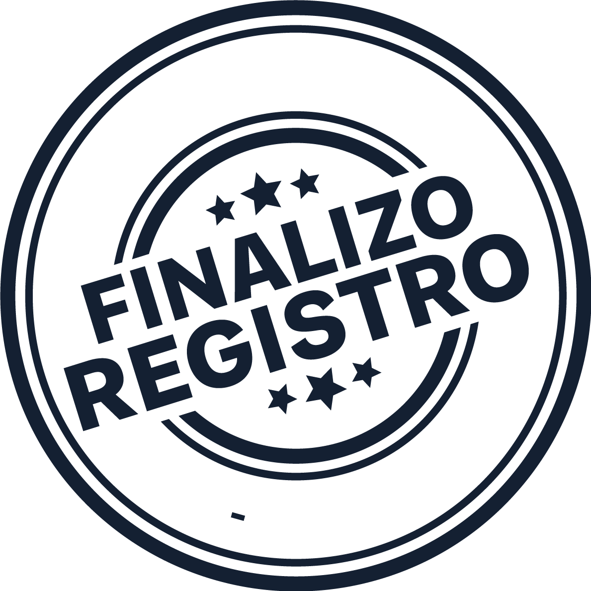 Finalizo registro